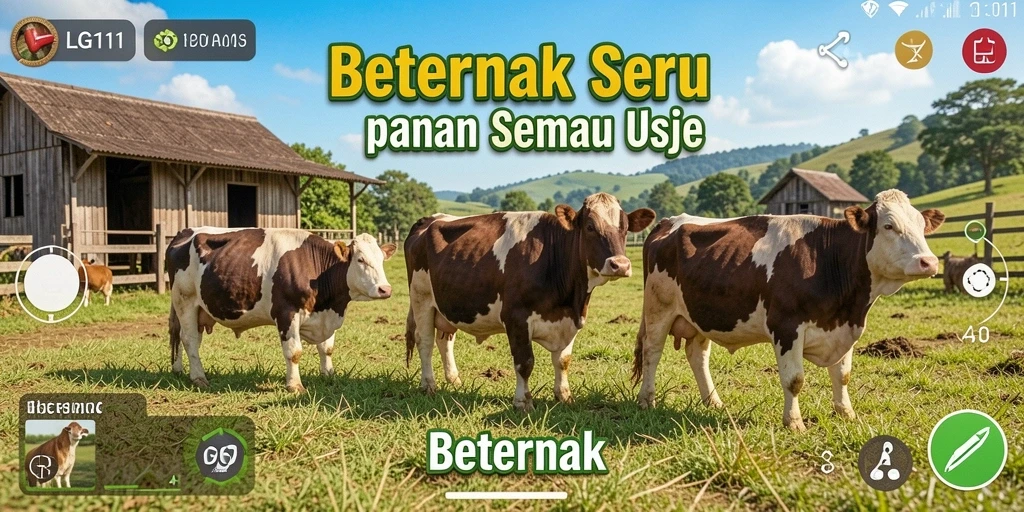Tampilan antarmuka LG111 yang menarik dan fungsional.