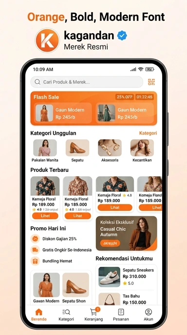 Kanal Resmi Kagandan untuk Pengguna Android Indonesia